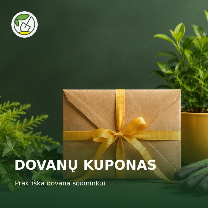 Dovanų kuponas sodininkui
