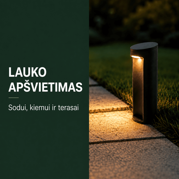 LAUKO APŠVIETIMAS