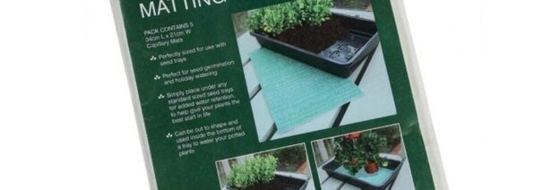 Šildymas ir drėkinimas – elektrinės daigyklos ir drėkinimo kilimėliai