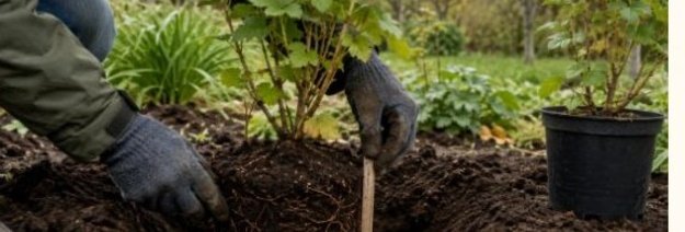 Serbentų sodinimas rudenį: juodųjų ir raudonųjų skirtumai