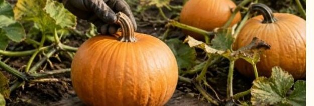 Moliūgų derliaus nuėmimas: kada skinti ir kaip laikyti