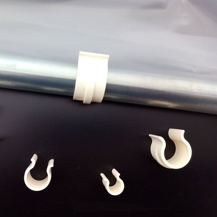 Segtukas tinklo tvirtinimui prie tunelio konstrukcijos 5