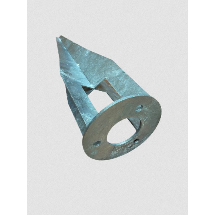 Metalinė smeigė apvaliai vandens kolonėlei tvirtinti 5