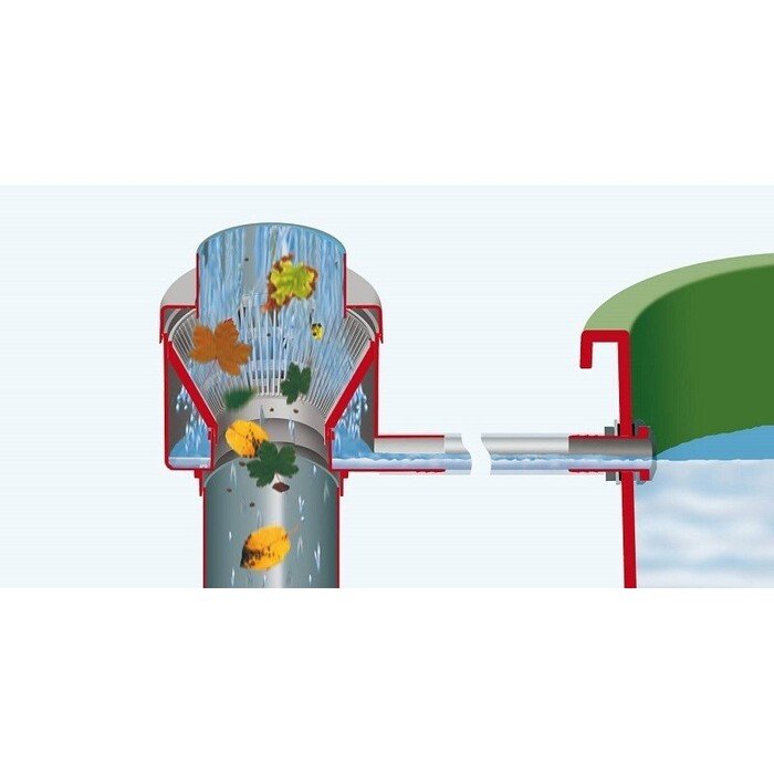 Filtras DeLuxe pilkos spalvos 8