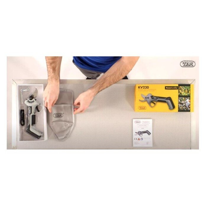 Akumuliatorinis genėjimo sekatorius KV220 (su USB įkrovimo funkcija) 4