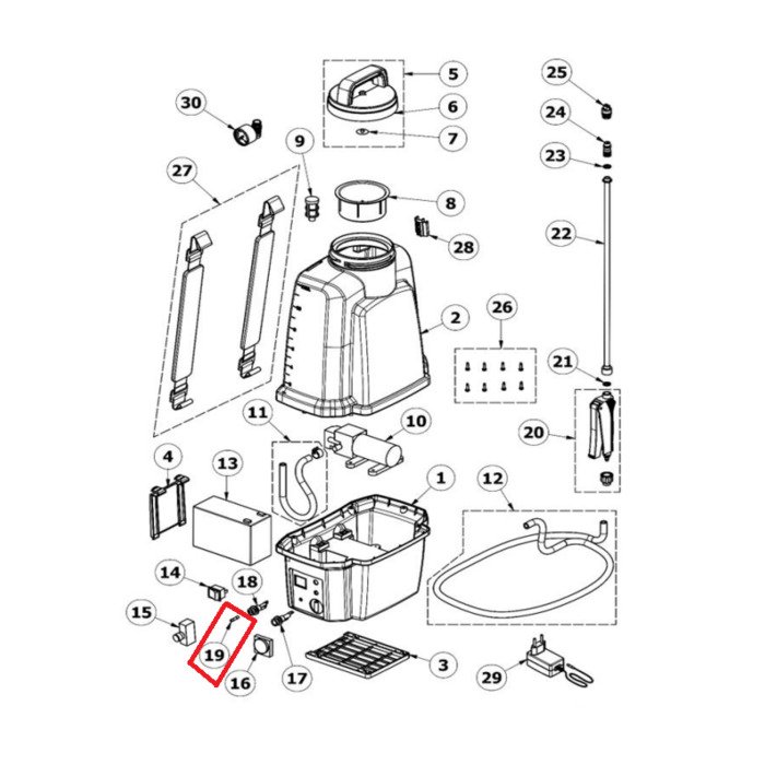 Saugiklis 5A Volpi akumuliatoriniams purk&scaron;tuvams 1