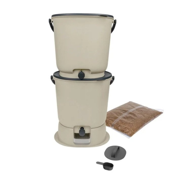 Virtuvinis komposteris Bokashi Organko Essential 15,3 L x 2