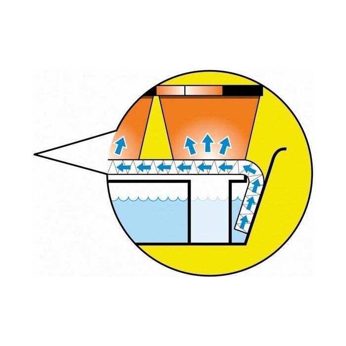 Augalų laistymo padėklas 76 x 17 cm 12