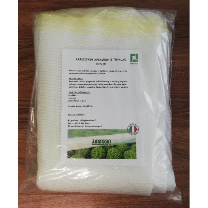Arricover apsauginis tinklas 2 x 10m 24