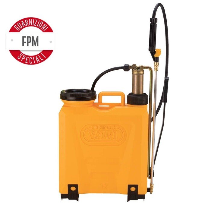 Ne&scaron;iojamas ant nugaros purk&scaron;tuvas su žalvariniu siurbliu, 12L