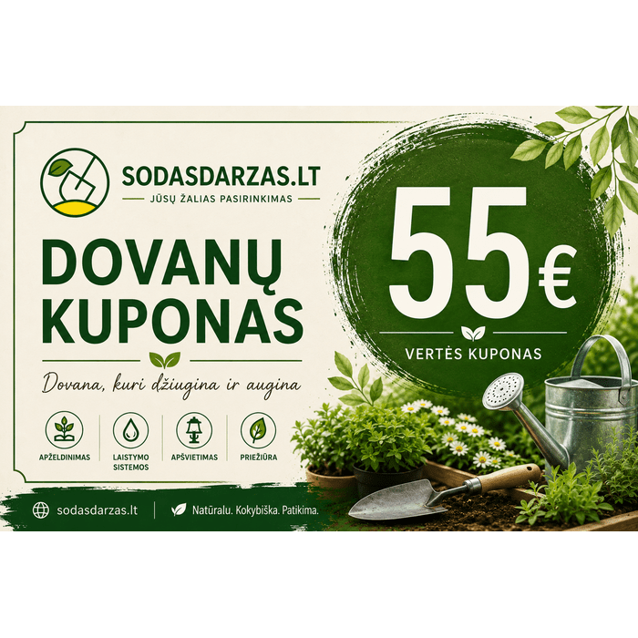 Dovanų kuponas – 55 €