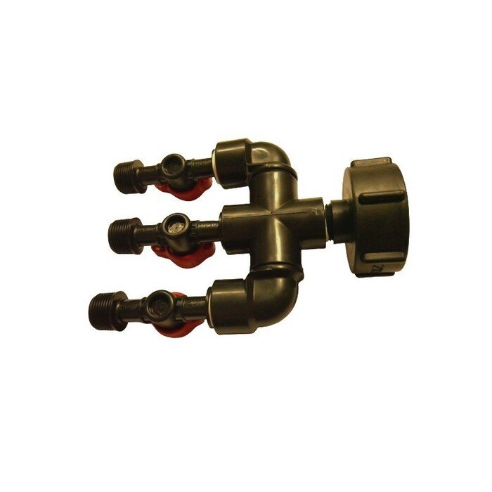 Horizontalus IBC pajungimas su 3 i&scaron;ėjimais 6