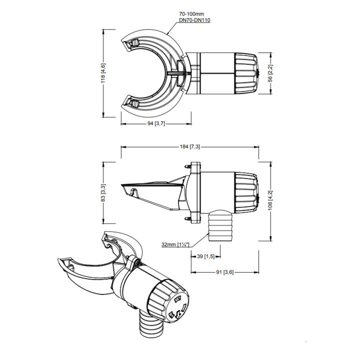 Greitai montuojamas filtras Rapido 9
