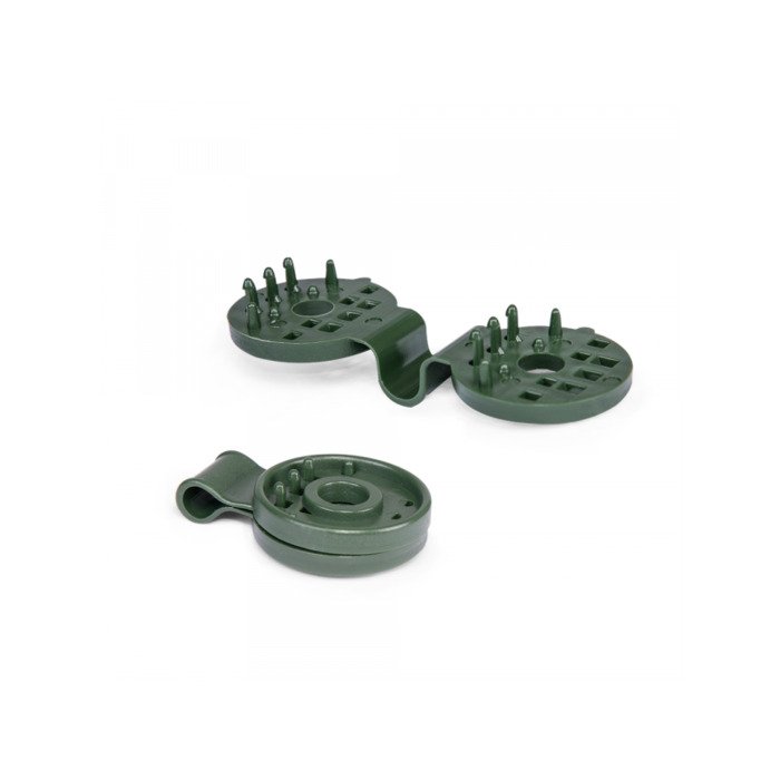 Apvalus tinklo sujungimas-užspaudėjas