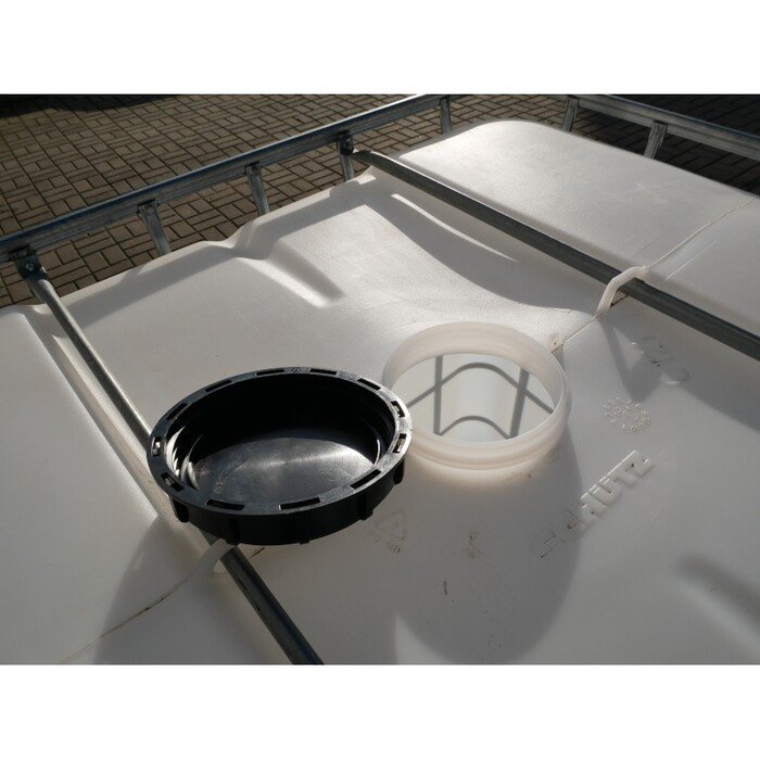 IBC konteinerio užsukamas dangtis 2