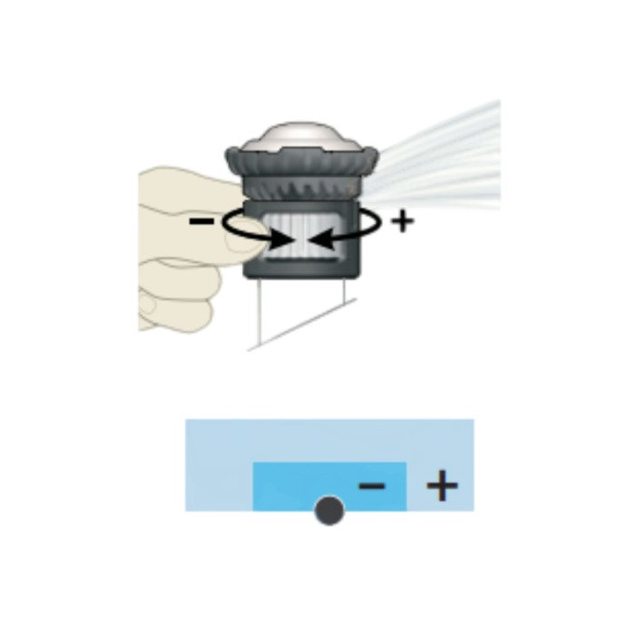 Vejos laistymo antgalis R-VAN-LCS 