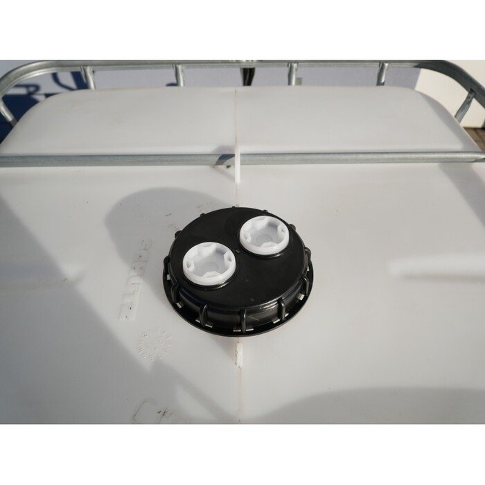 IBC konteinerio užsukamas dangtis su nuorinimu 3