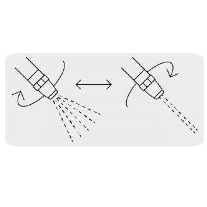 Metalinis pistoletas su reguliuojamu purk&scaron;tuku, 2 funkcijos TRUPER 13