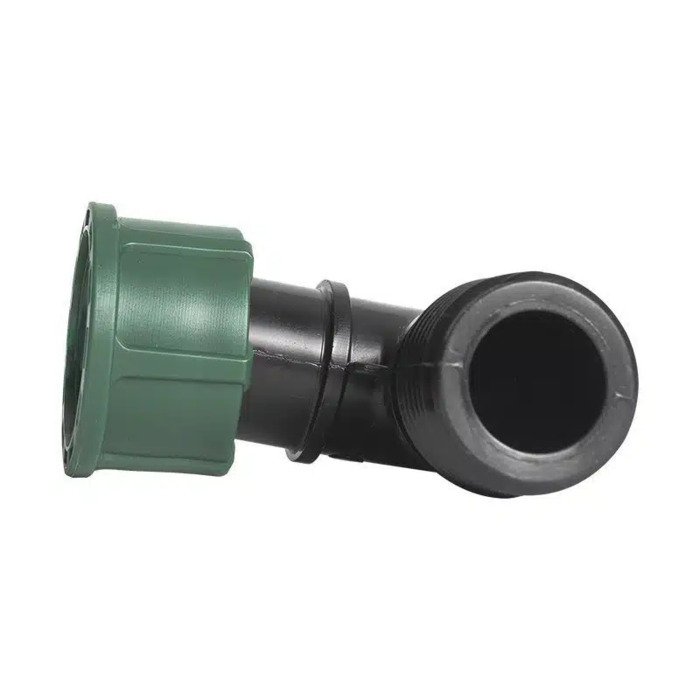 Alkūnė 1  i&scaron;orinis sriegis x 1  vidinis sriegis su tarpine 7