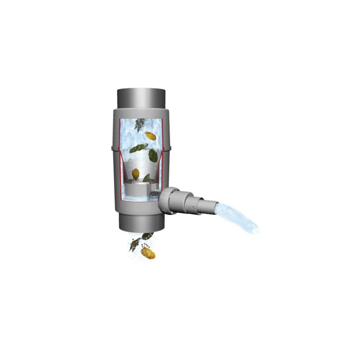 Lietaus vandens surinkimo filtras Regendieb Pro pilkos spalvos 1