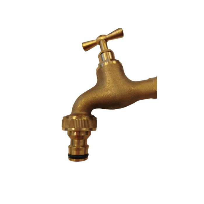 Pajungimas prie IBC konteinerio 60mm su žalvariniu kraneliu 6