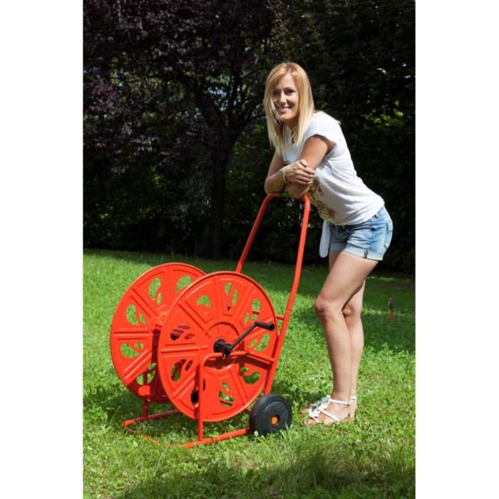 Profesionalus vežimėlis laistymo žarnai 320 9