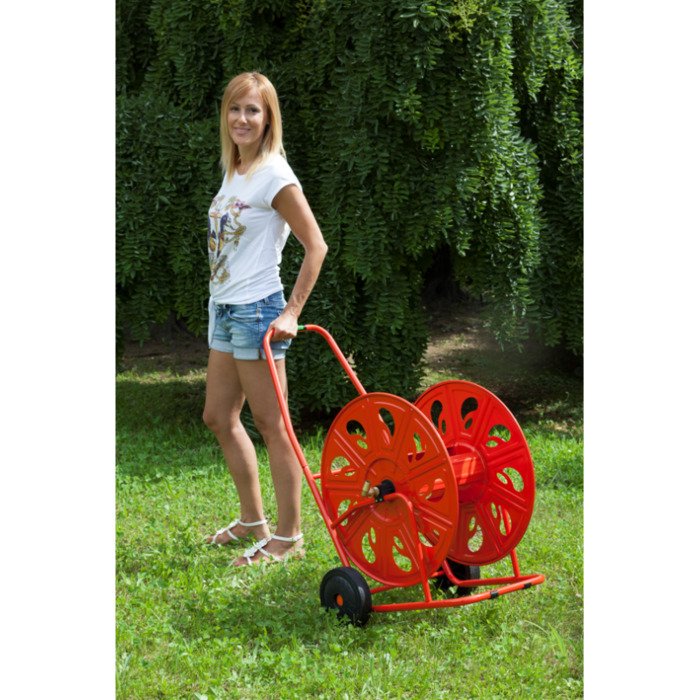 Profesionalus vežimėlis laistymo žarnai 320 8