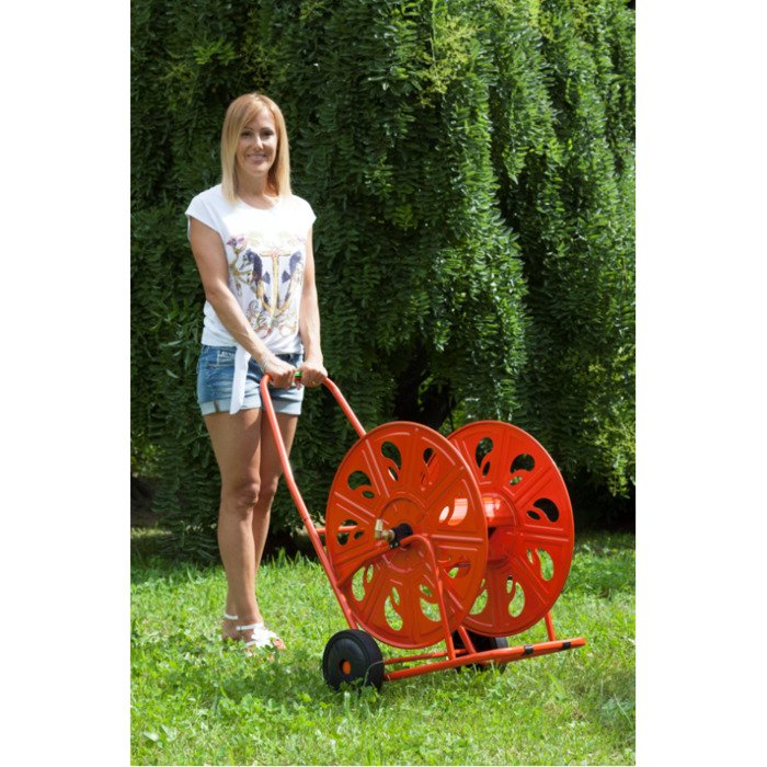 Profesionalus vežimėlis laistymo žarnai 320 7