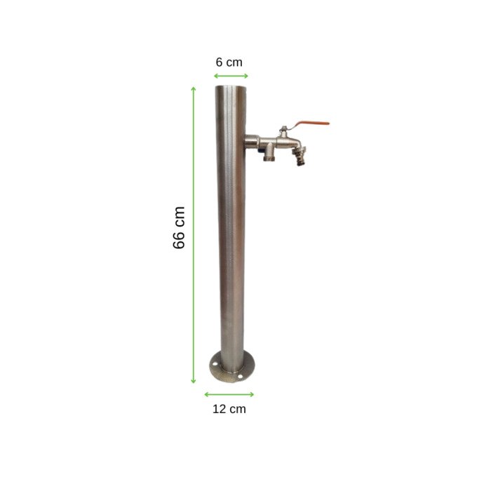 Vandens kolonėlė, tiesi 66cm, i&scaron; apačios