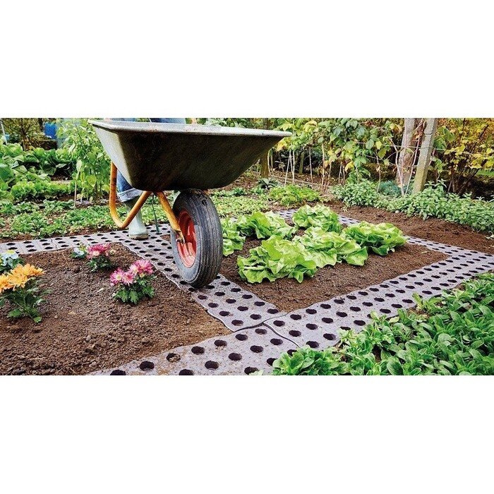 MaXi plastikinė sodo plytelės (4 vnt.) 27