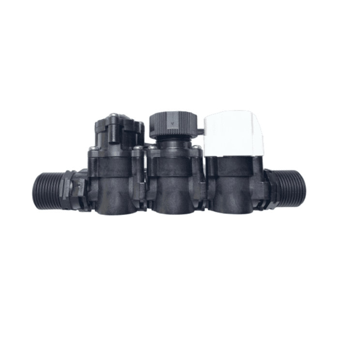 Elektromagnetinis vožtuvas MINI 3/4  AC su slėgio reguliatoriumi ir filtru