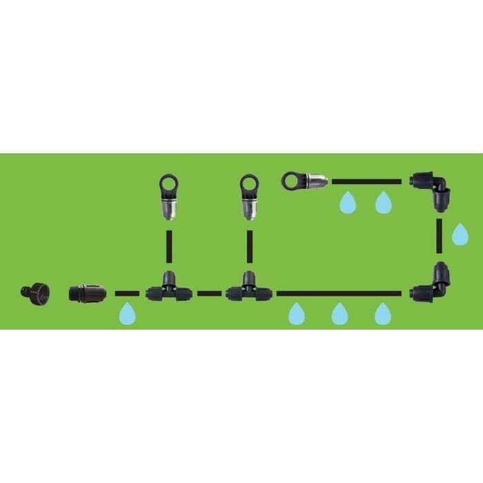 Laistymo rinkinys  Gyvatvorė 100m  12
