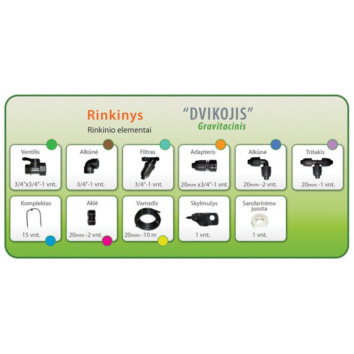 .&Scaron;iltnamio laistymo sistema  Dvikojis  gravitacinis 16