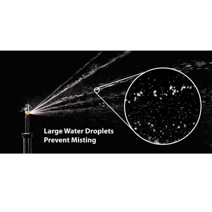 Vejos laistymo antgalis R-VAN24 45&deg;-270&deg;