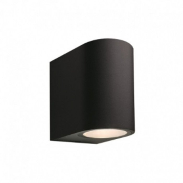 Sieninis lauko šviestuvas Gilvus black 4W