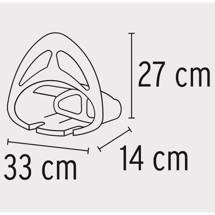 Sieninė laistymo žarnos ritė, žalia TRUPER 3