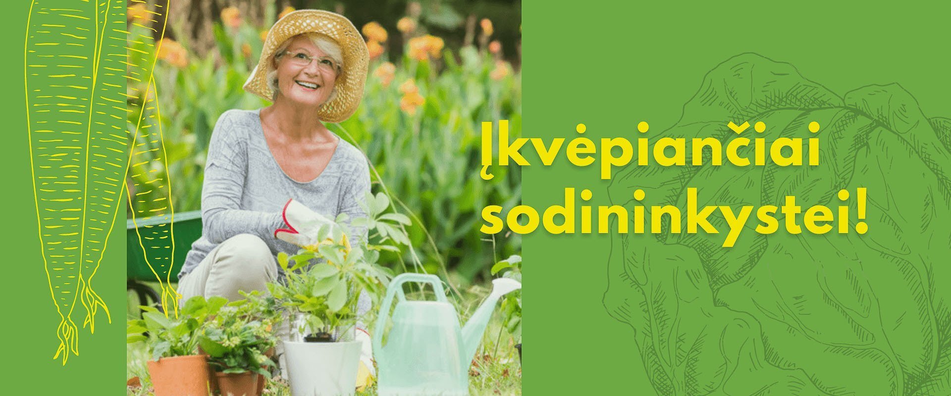 Įkvėpiančiai sodininkystei