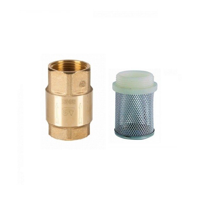 Atbulinis vožtuvas su filtru 3 